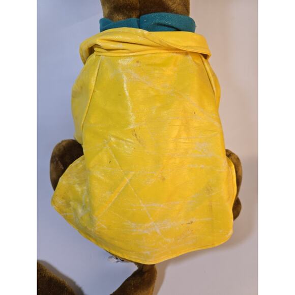 24" Scooby Doo Plush Rain Jacket Coat Rare 2001 Stuffed Animal Cartoon Network - Picture 6 of 9